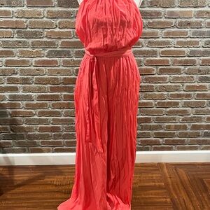 Petal & Pup Pink Wide Leg Jumpsuit